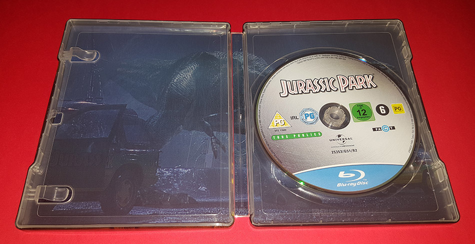 Fotografías del Steelbook de Jurassic Park en Blu-ray (Zavvi) 18