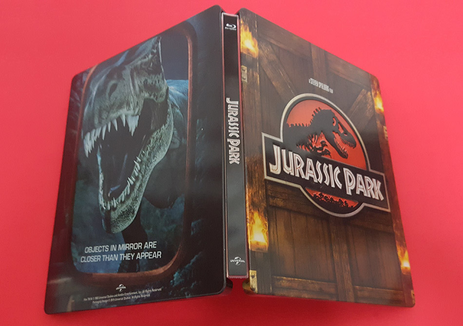 Fotografías del Steelbook de Jurassic Park en Blu-ray (Zavvi) 22