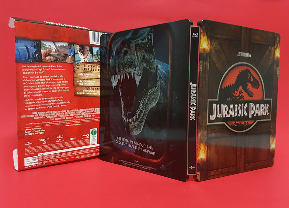 Fotografías del Steelbook de Jurassic Park en Blu-ray (Zavvi) 23