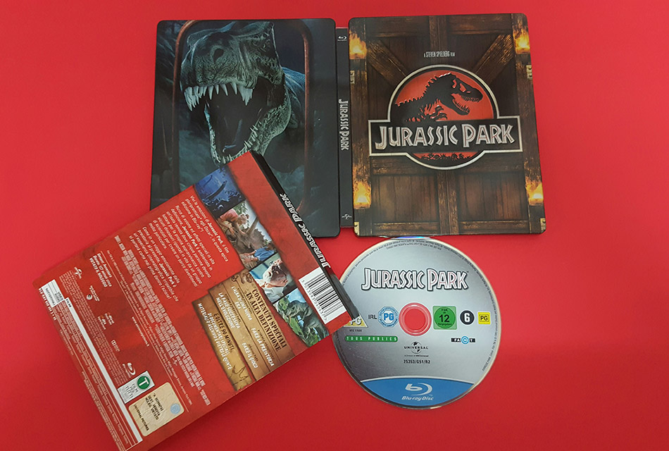 Fotografías del Steelbook de Jurassic Park en Blu-ray (Zavvi) 24