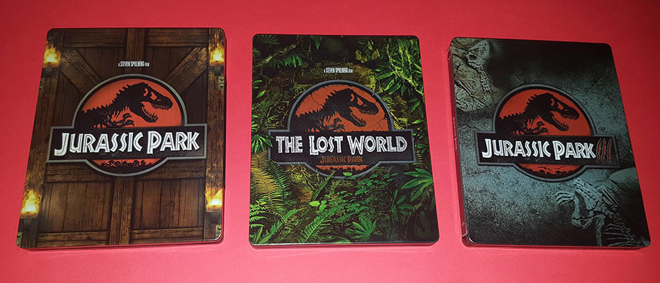 Fotografías del Steelbook de Jurassic Park en Blu-ray (Zavvi) 25