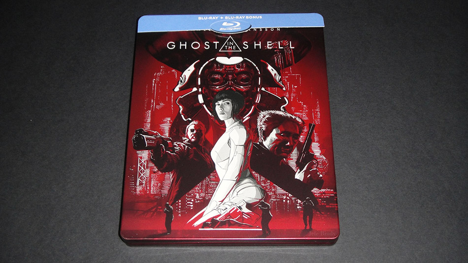 Fotografías del Steelbook de Ghost in the Shell: El Alma de la Máquina Blu-ray 2