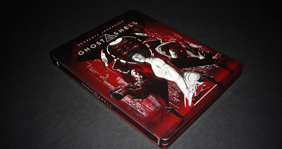 Fotografías del Steelbook de Ghost in the Shell: El Alma de la Máquina Blu-ray 5