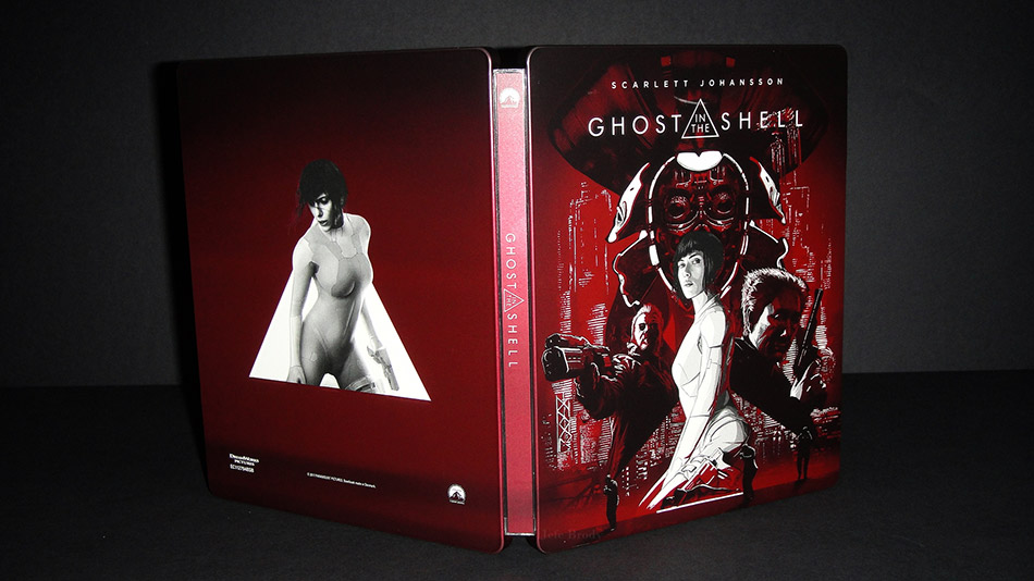 Fotografías del Steelbook de Ghost in the Shell: El Alma de la Máquina Blu-ray 16