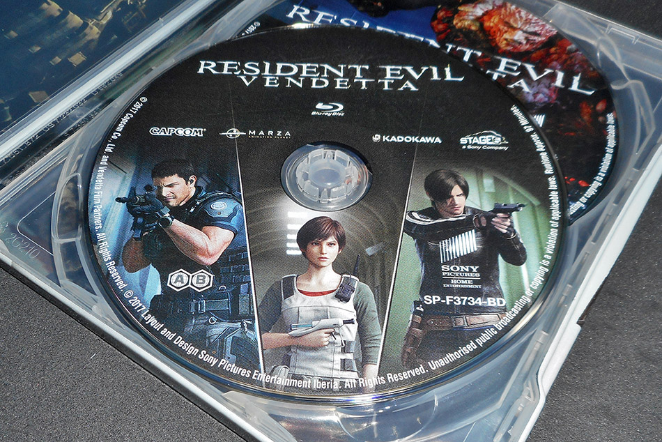 Fotografías del Steelbook de Resident Evil: Vendetta en Blu-ray 8