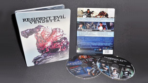 Fotografías del Steelbook de Resident Evil: Vendetta en Blu-ray