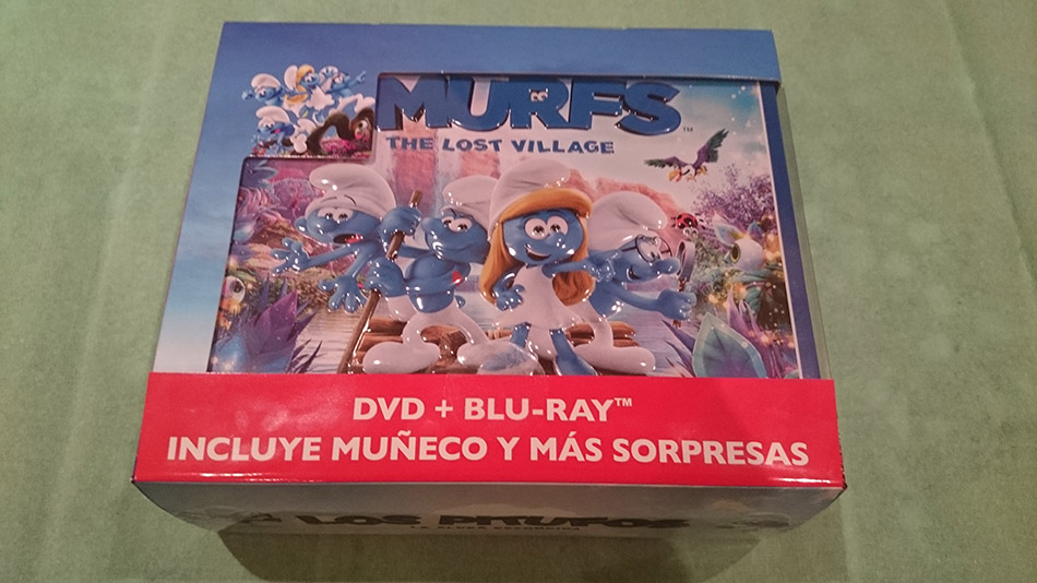 Fotografías del Lunchbox de Los Pitufos: La Aldea Escondida en Blu-ray 2