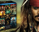 Colección con las 5 películas Piratas del Caribe en Blu-ray