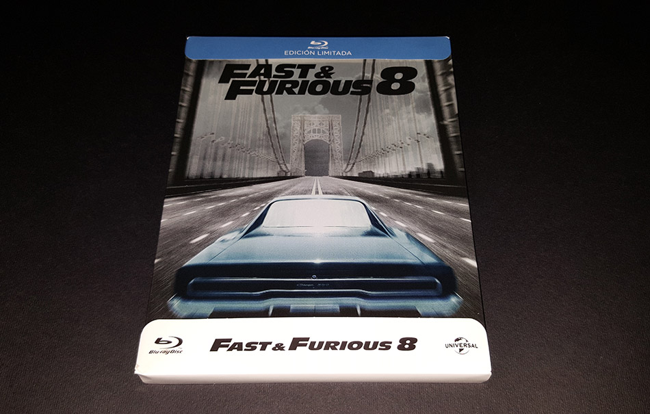 Fotografías del Steelbook de Fast & Furious 8 en Blu-ray (Media Markt) 3