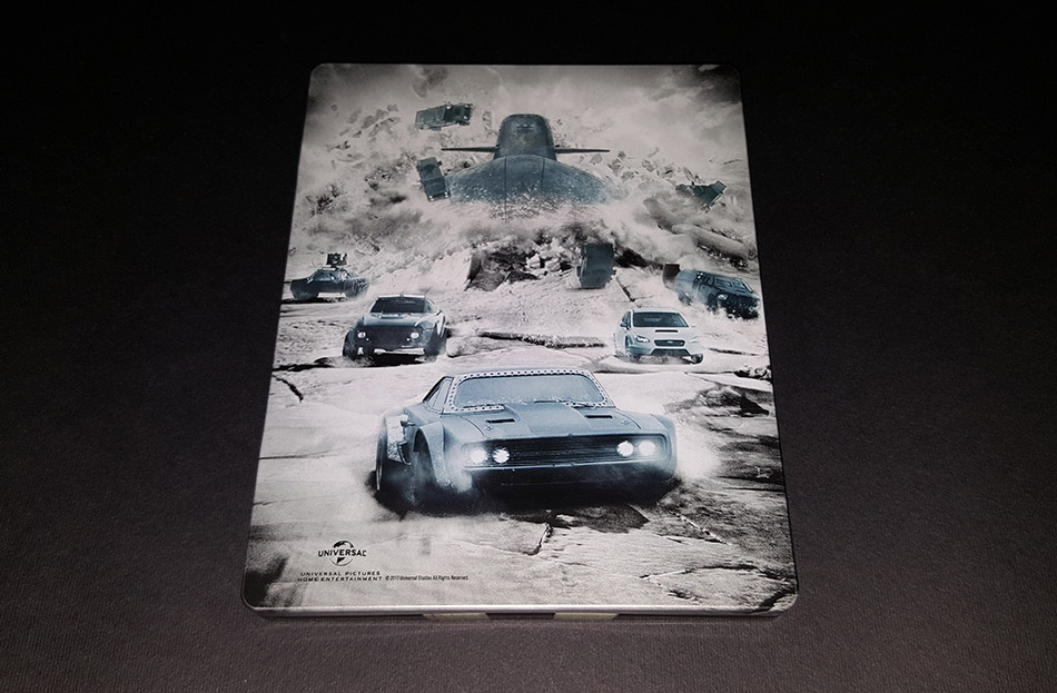 Fotografías del Steelbook de Fast & Furious 8 en Blu-ray (Media Markt) 11