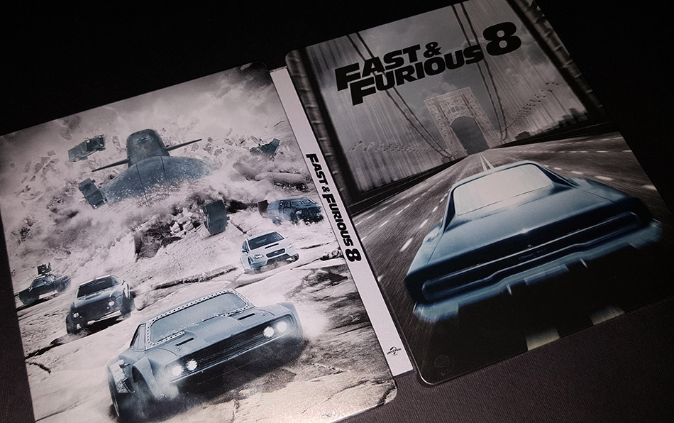Fotografías del Steelbook de Fast & Furious 8 en Blu-ray (Media Markt) 15