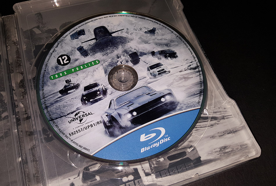 Fotografías del Steelbook de Fast & Furious 8 en Blu-ray (Media Markt) 17