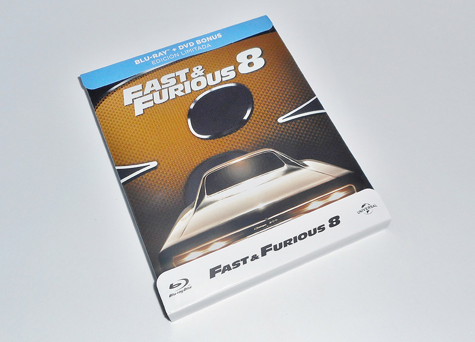Fotografías del Steelbook de Fast & Furious 8 en Blu-ray (El Corte Inglés) 2