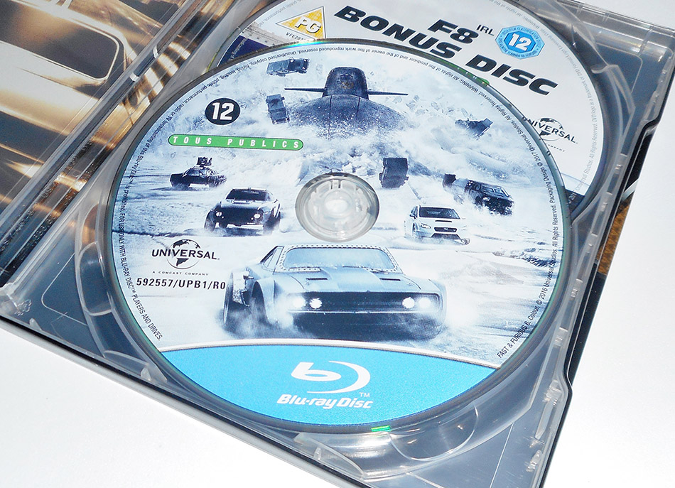 Fotografías del Steelbook de Fast & Furious 8 en Blu-ray (El Corte Inglés) 10