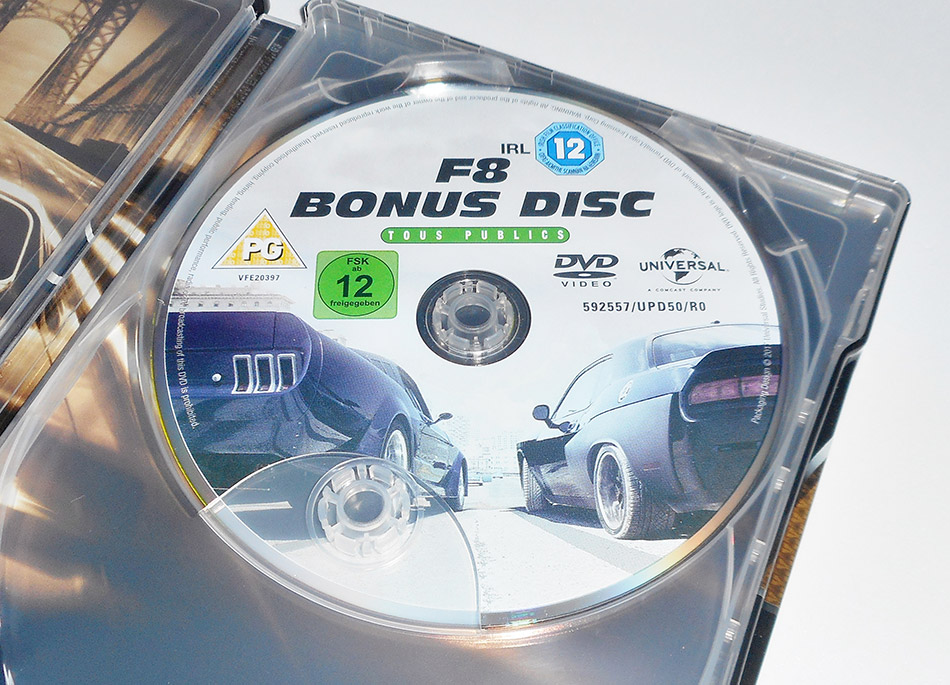 Fotografías del Steelbook de Fast & Furious 8 en Blu-ray (El Corte Inglés) 11