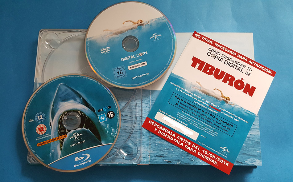 Fotografías del Digibook de Tiburón en Blu-ray 15