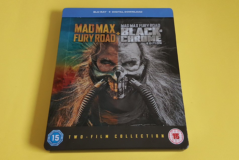 Fotografías del Steelbook de Mad Max: Furia en la Carretera Black & Chrome en Blu-ray (Zavvi) 2