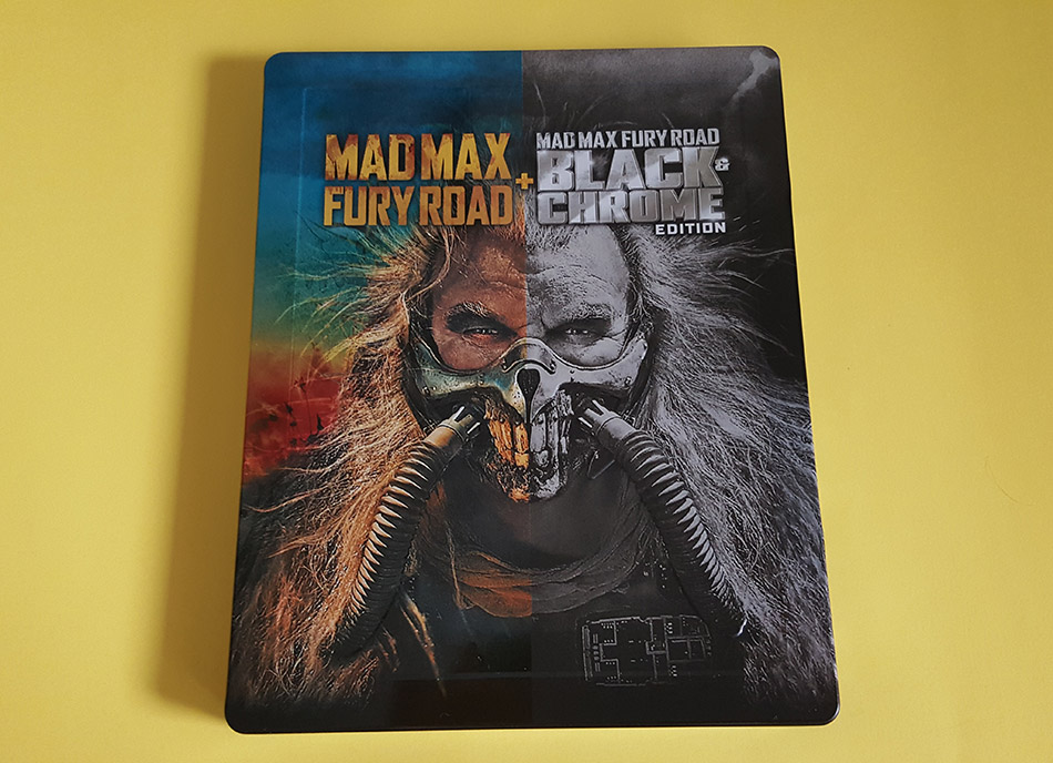 Fotografías del Steelbook de Mad Max: Furia en la Carretera Black & Chrome en Blu-ray (Zavvi) 7