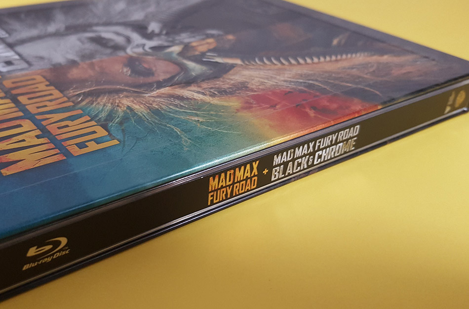 Fotografías del Steelbook de Mad Max: Furia en la Carretera Black & Chrome en Blu-ray (Zavvi) 10