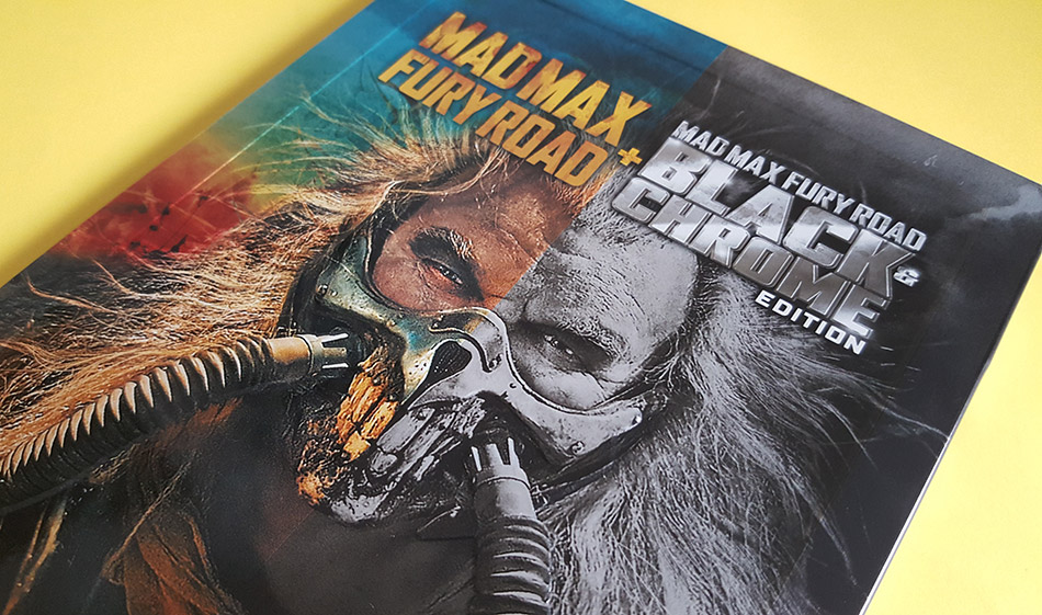 Fotografías del Steelbook de Mad Max: Furia en la Carretera Black & Chrome en Blu-ray (Zavvi) 11