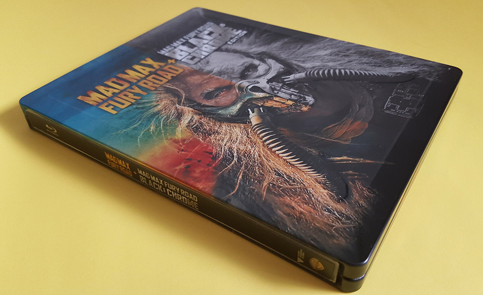 Fotografías del Steelbook de Mad Max: Furia en la Carretera Black & Chrome en Blu-ray (Zavvi) 12