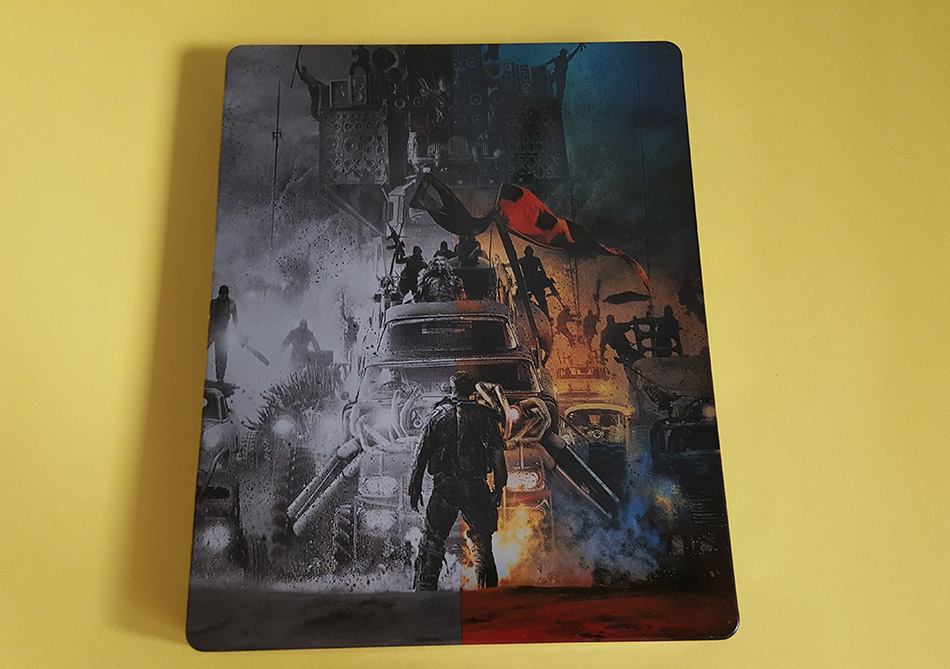 Fotografías del Steelbook de Mad Max: Furia en la Carretera Black & Chrome en Blu-ray (Zavvi) 13