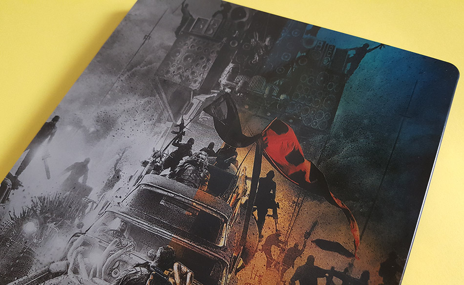 Fotografías del Steelbook de Mad Max: Furia en la Carretera Black & Chrome en Blu-ray (Zavvi) 15