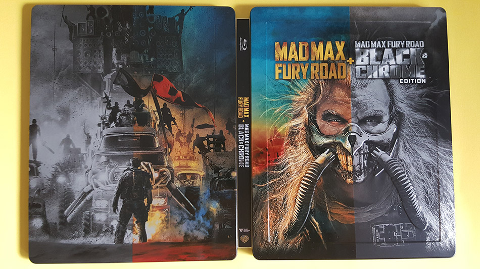 Fotografías del Steelbook de Mad Max: Furia en la Carretera Black & Chrome en Blu-ray (Zavvi) 16