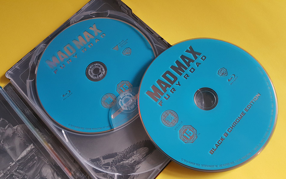 Fotografías del Steelbook de Mad Max: Furia en la Carretera Black & Chrome en Blu-ray (Zavvi) 18