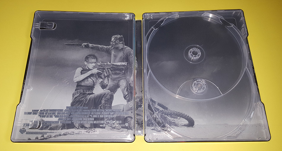 Fotografías del Steelbook de Mad Max: Furia en la Carretera Black & Chrome en Blu-ray (Zavvi) 19