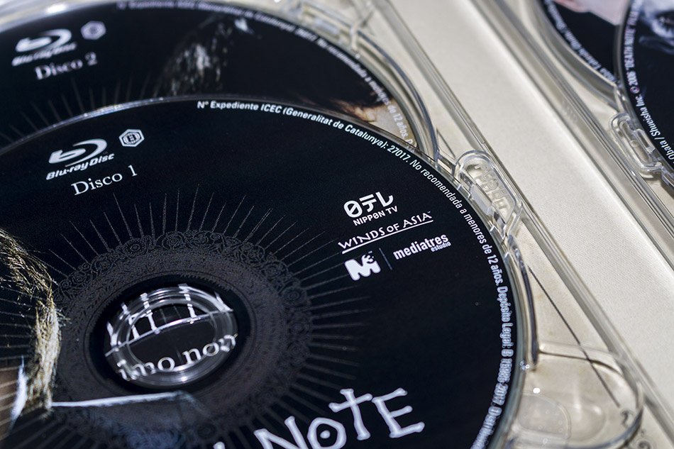 Fotografías del Digipak con la Trilogía Death Note en Blu-ray 13