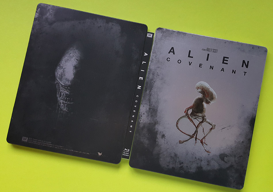 Fotografías del Steelbook de Alien: Covenant en Blu-ray 15
