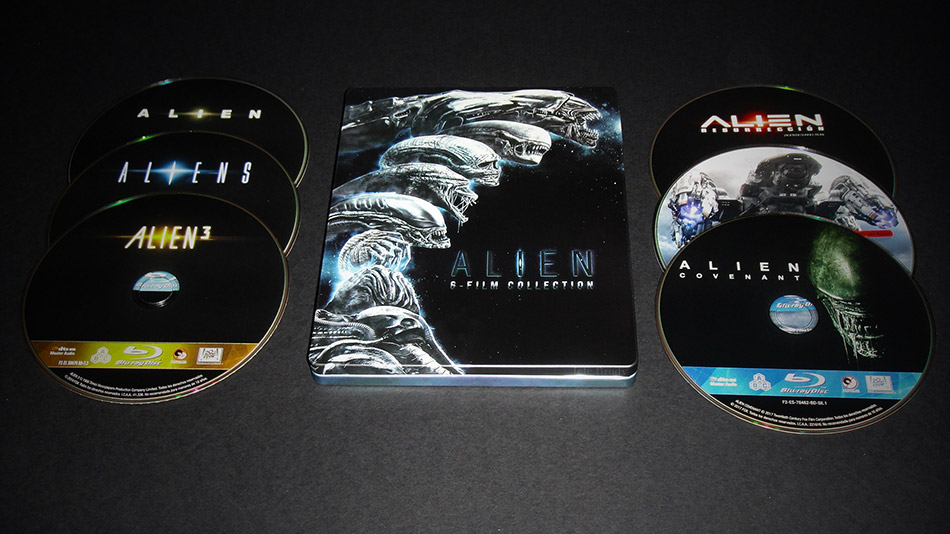 Fotografías del Steelbook de Aliens Boxset en Blu-ray 19