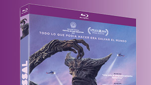 Carátula y contenidos del Blu-ray de Colossal