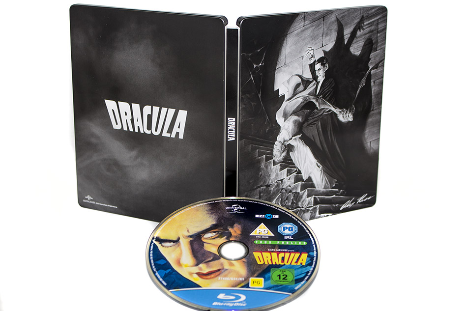 Fotografías del Steelbook de Drácula en Blu-ray diseñado por Alex Ross 15