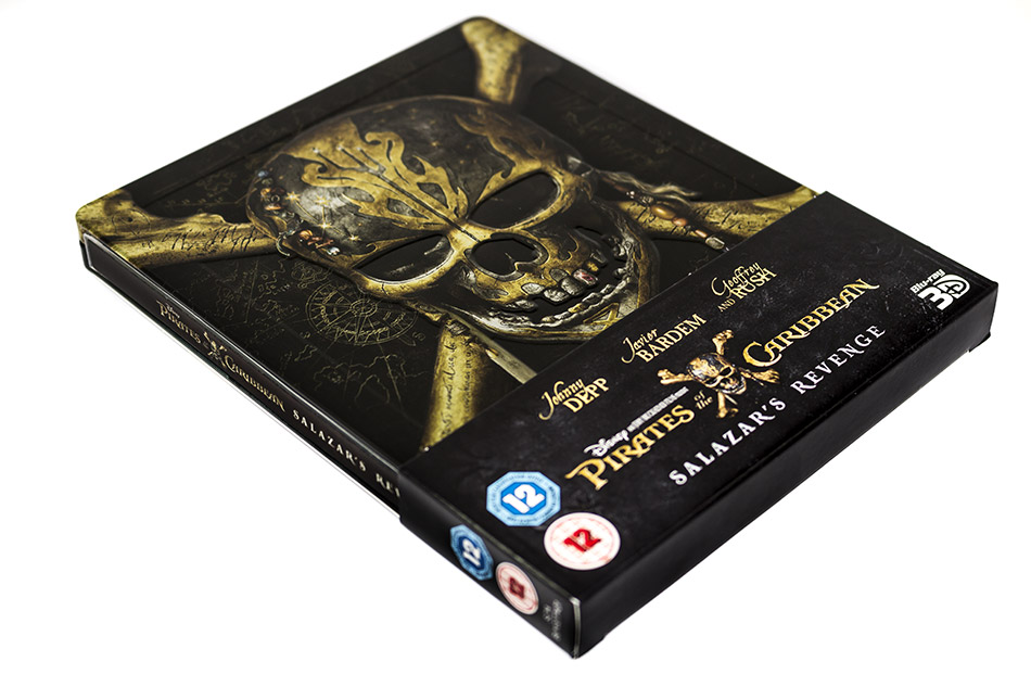 Fotografías del Steelbook de Piratas del Caribe: La Venganza de Salazar (UK) 2