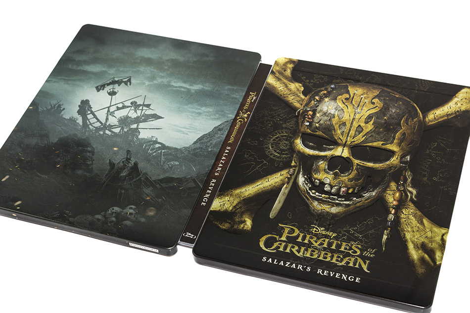 Fotografías del Steelbook de Piratas del Caribe: La Venganza de Salazar (UK) 9