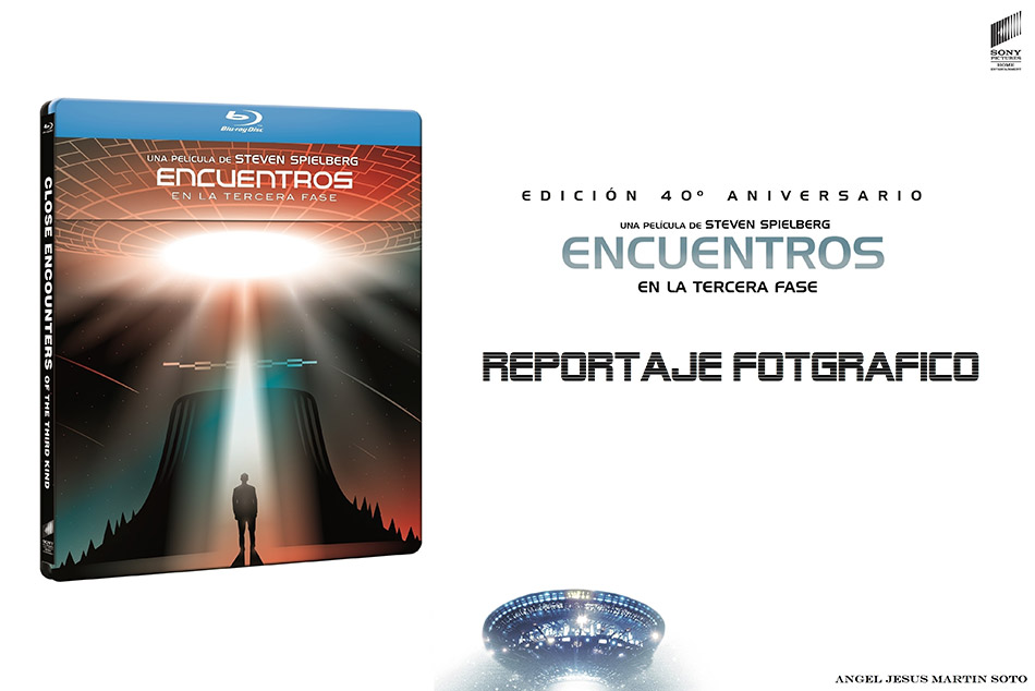 Fotografías del Steelbook de Encuentros en la Tercera Fase en Blu-ray 1