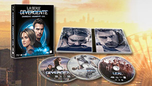 Digipak con las tres películas de La Serie Divergente en Blu-ray