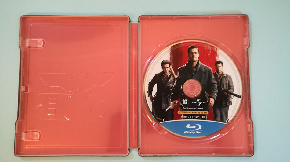 Fotografías del Steelbook de Malditos Bastardos en Blu-ray (Italia) 10