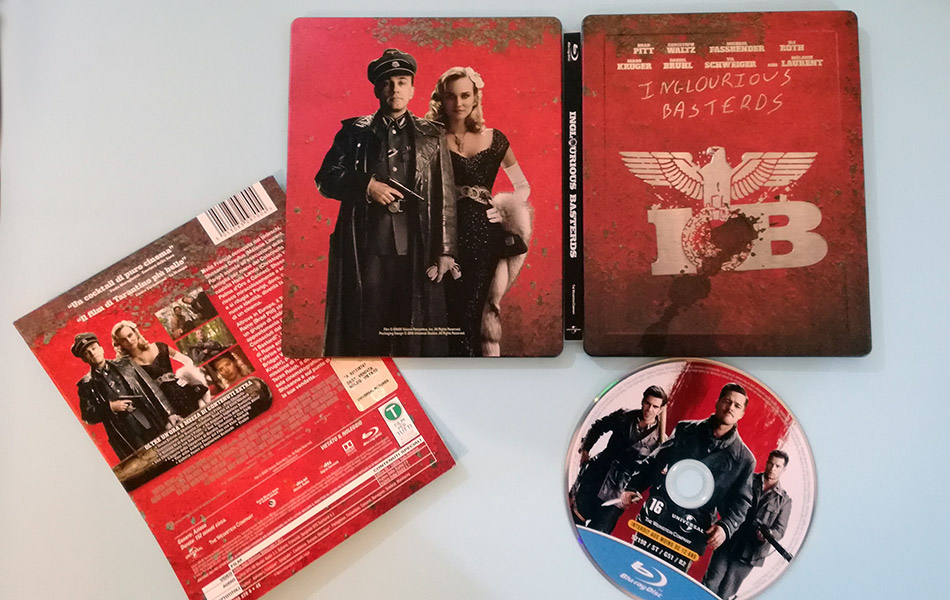 Fotografías del Steelbook de Malditos Bastardos en Blu-ray (Italia) 14