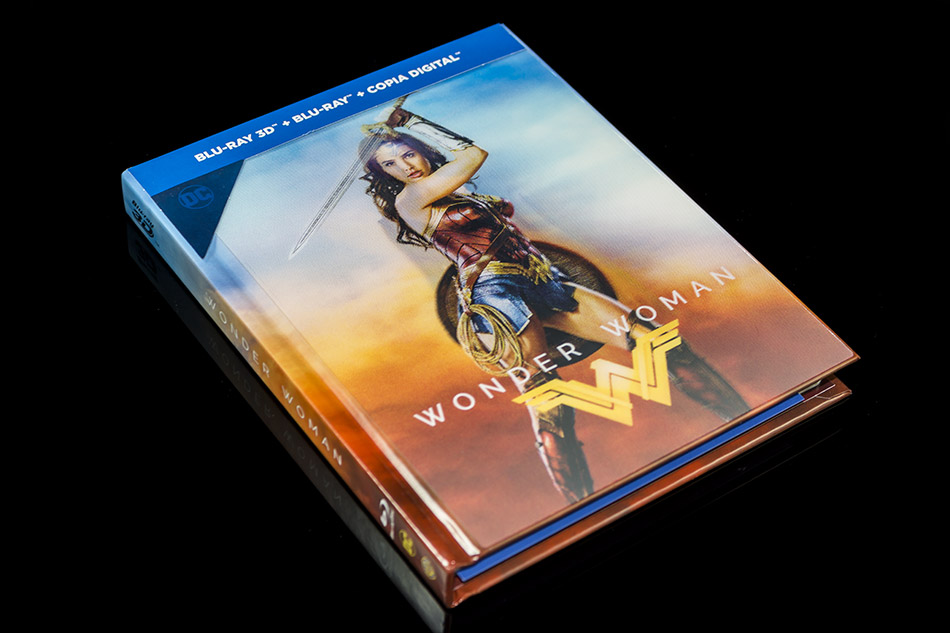 Fotografías del Digibook de Wonder Woman en Blu-ray 3D y 2D 2