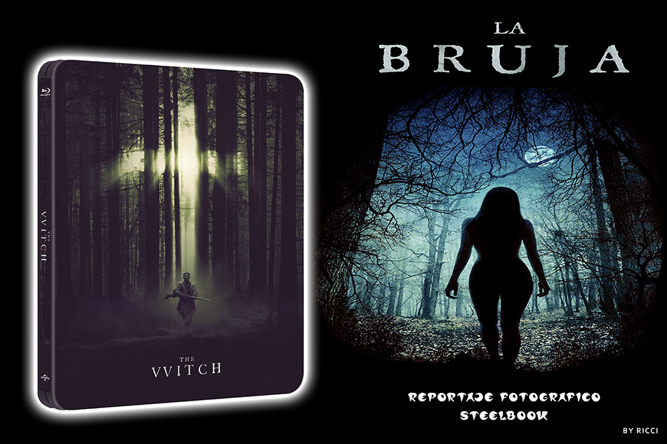 Fotografías del Steelbook de La Bruja en Blu-ray 1