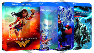 Colección de Steelbook ilustrados de DC en Blu-ray