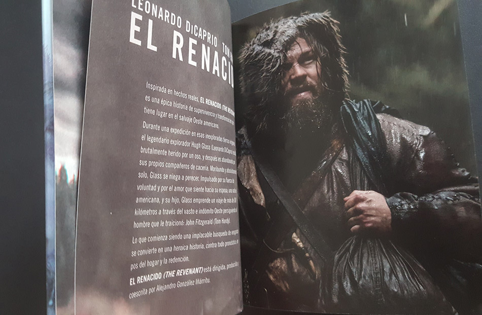 Fotografías del Digibook de El Renacido en Blu-ray 15