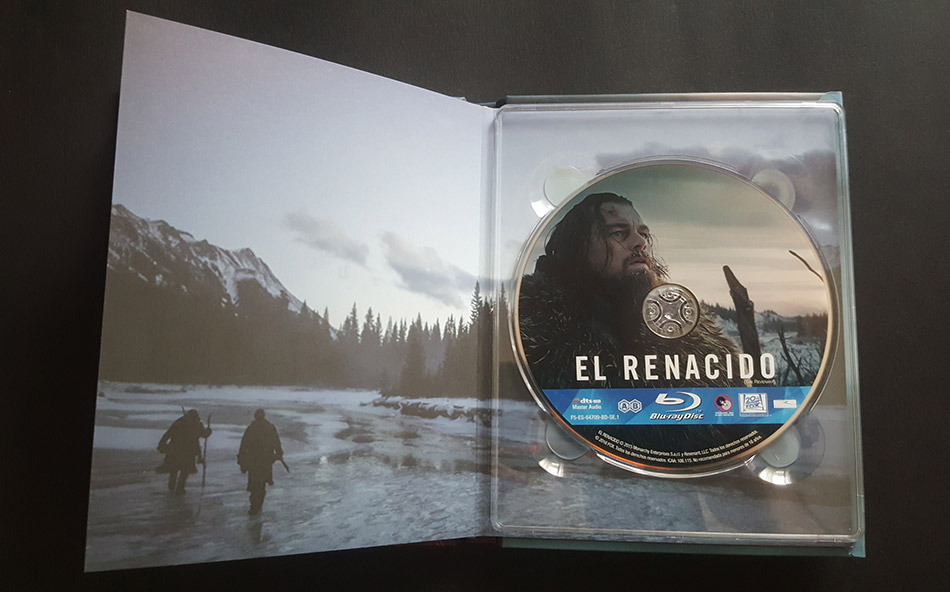 Fotografías del Digibook de El Renacido en Blu-ray 23