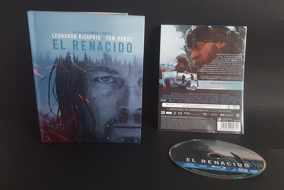 Fotografías del Digibook de El Renacido en Blu-ray 26