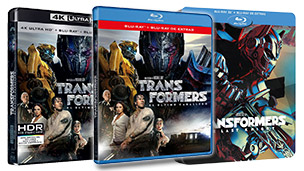 Transformers: El Último Caballero en Blu-ray, UHD 4K y Steelbook 3D