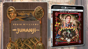 El Steelbook de Jumanji llega a España y también la versión 4K