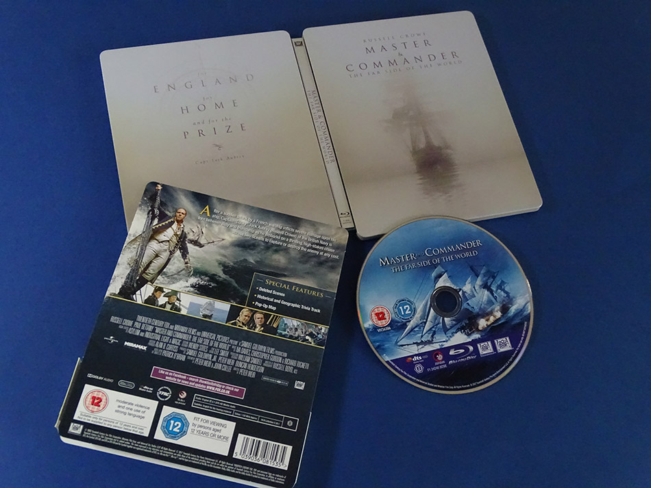 Fotografías del Steelbook de Master and Commander en Blu-ray (UK) 14